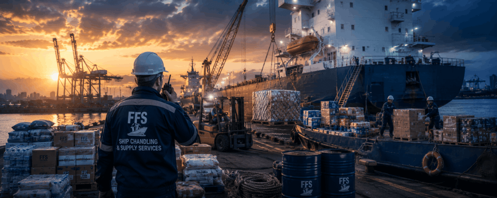 SHIP CHANDLING iran