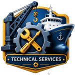 Marine maintenance and technical services for vessel machinery and systems