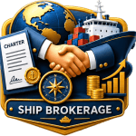 Ship brokerage and chartering services connecting shipowners and charterers