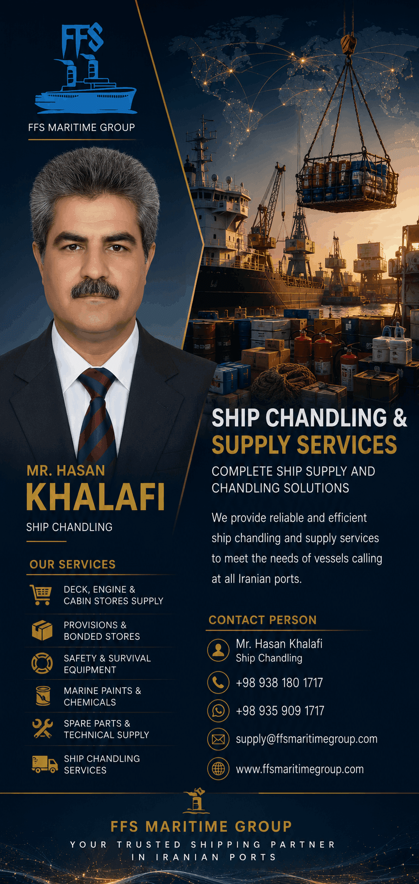 ship chandling and supply services