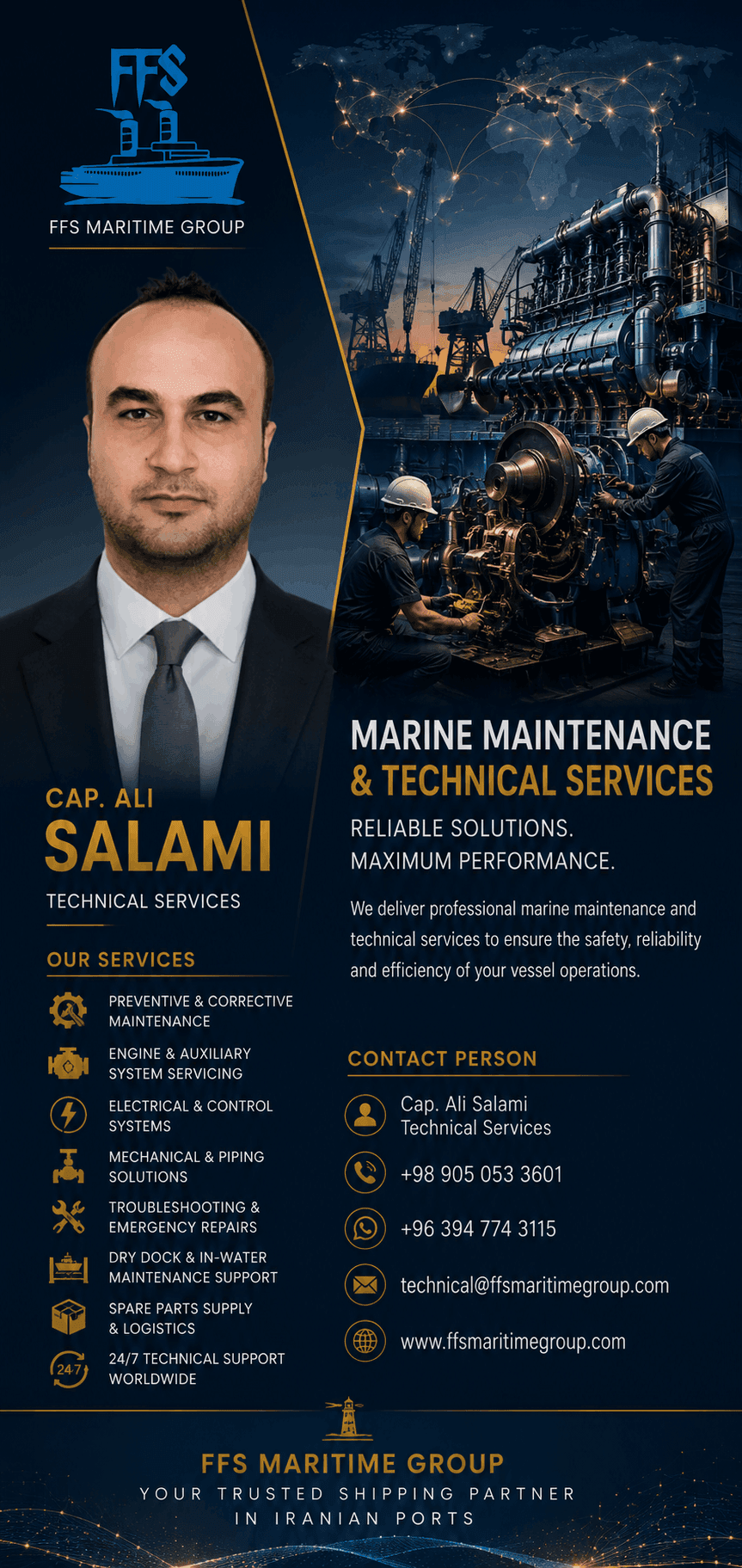 marine maintenance technical services